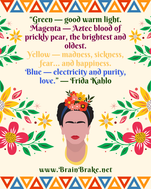 Colors are more than shades on a page
