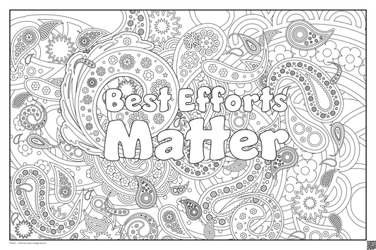 Calming Corner: Best Efforts Matter