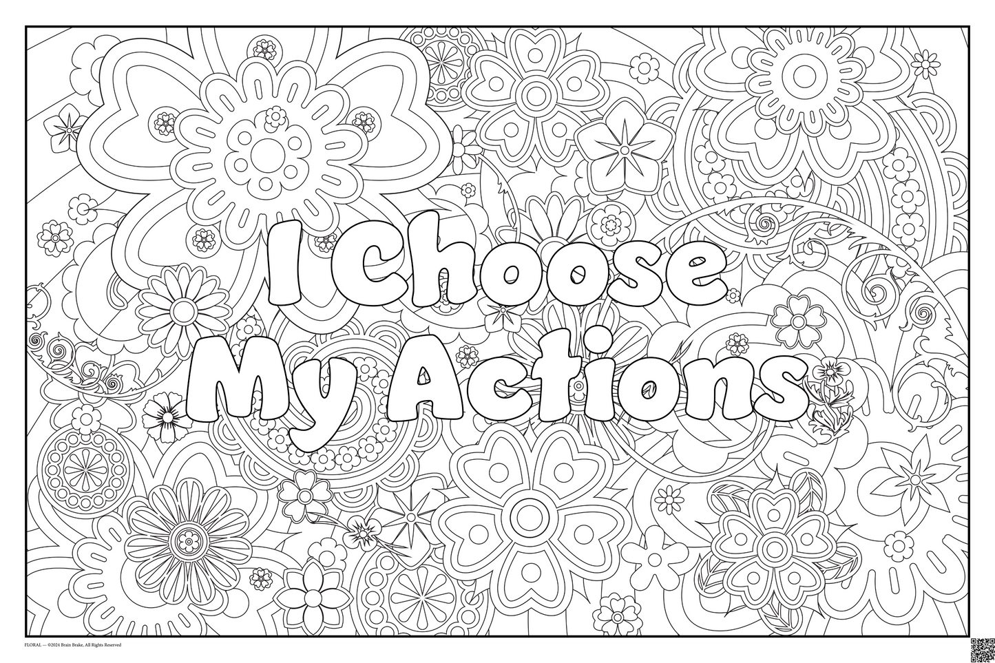 Calming Corner: I Choose My Actions