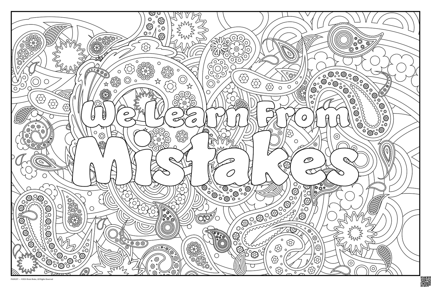 Calming Corner: We Learn From Mistakes