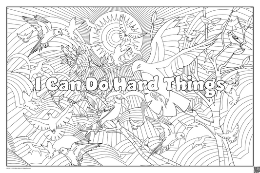 Calming Corner: I Can Do Hard Things