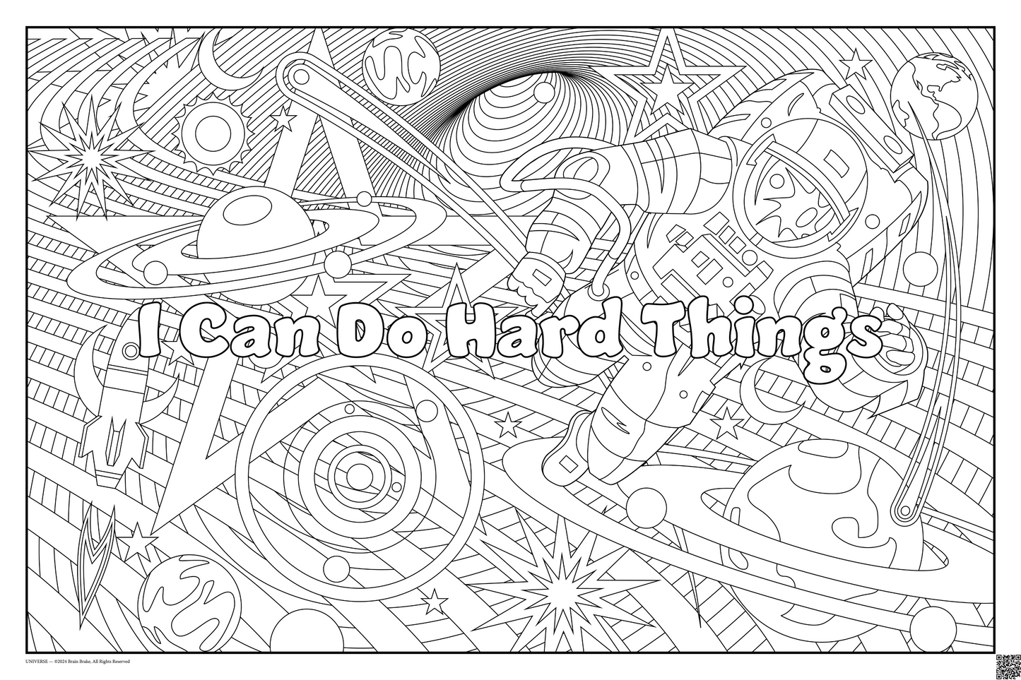 Calming Corner: I Can Do Hard Things