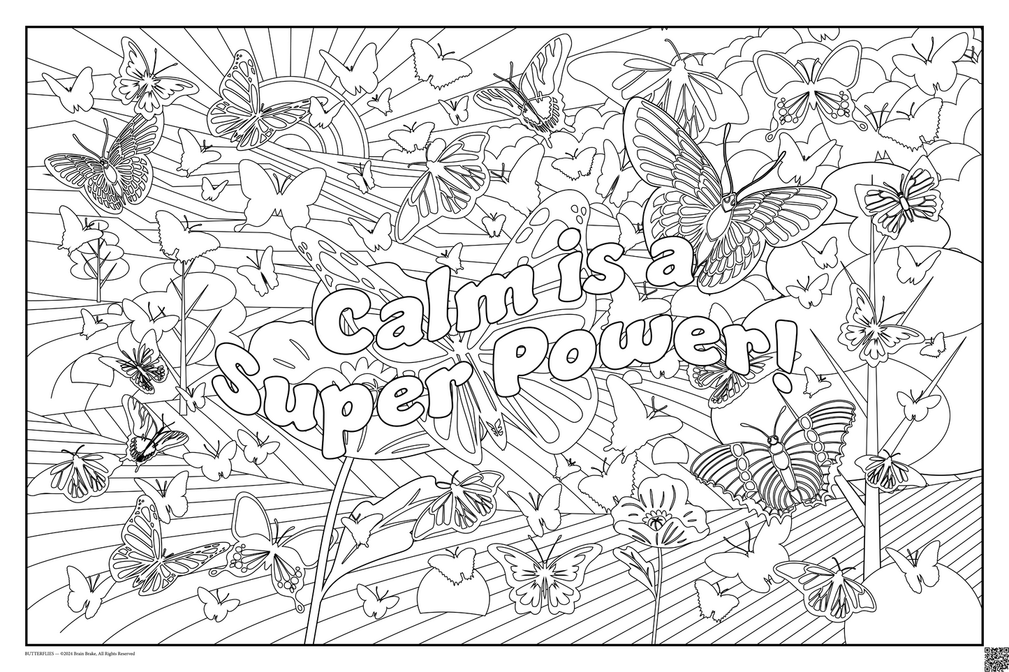 Calming Corner: Calm is a Super Power