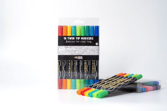 twin tip markers